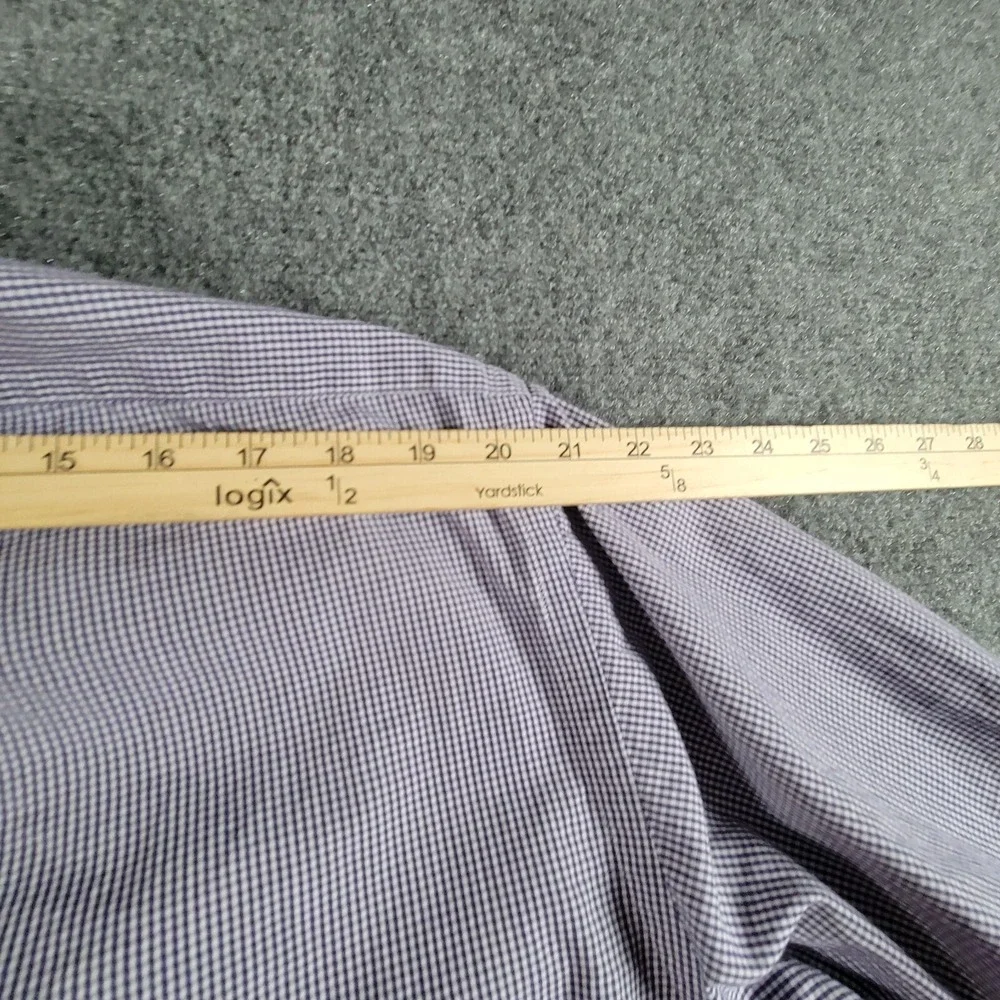 Ralph Lauren Shirt Men 17-36/37 Yarmouth Purple Check Button Down Pony Hong Kong - Picture 7 of 9